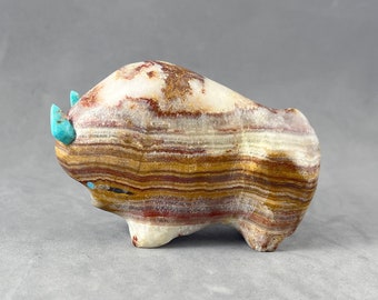 Zuni Fetish Buffalo - Etsy