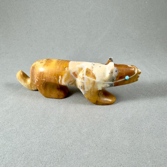 フェティッシュ マウンテンライオン ズニ族 天然素材 ネイティブ