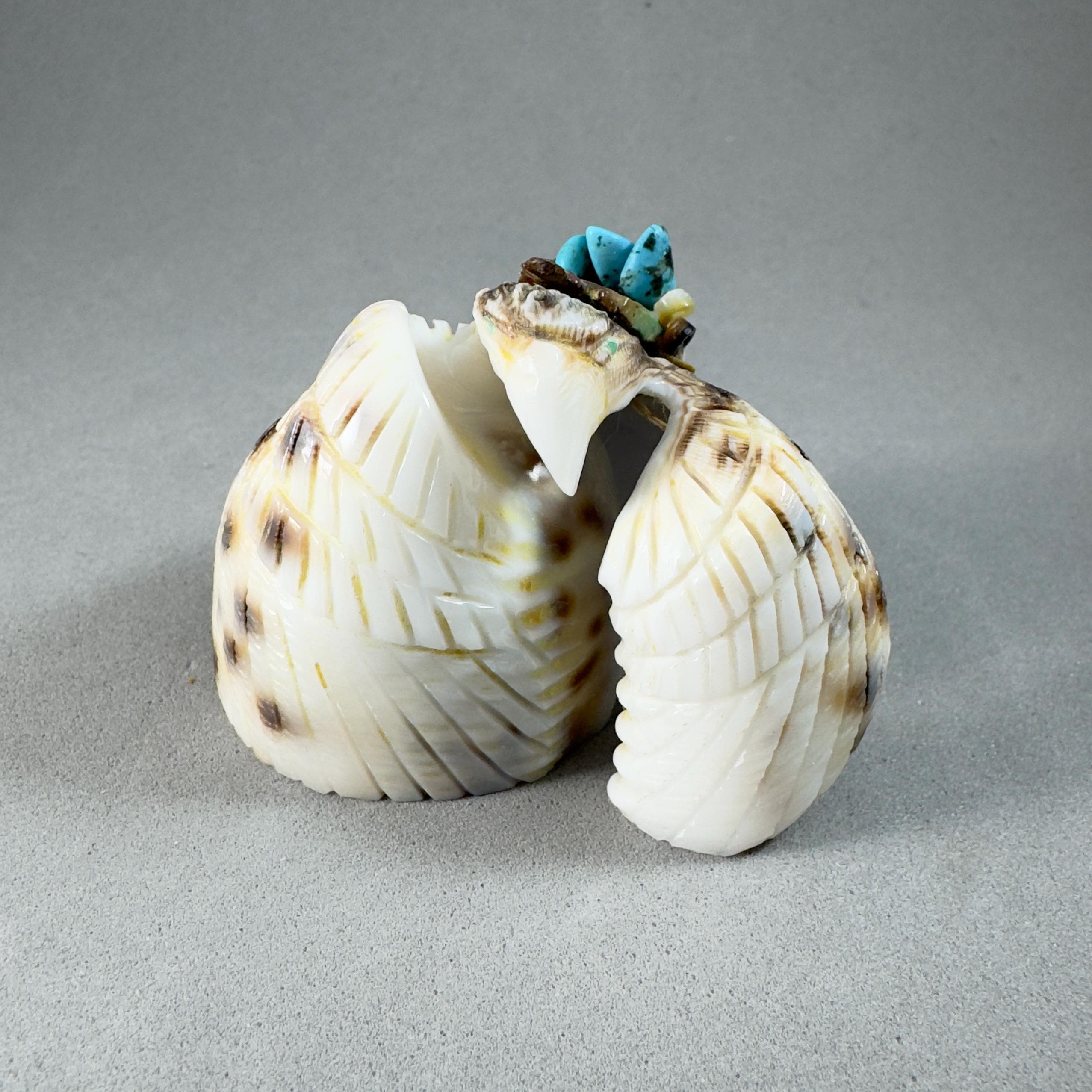 Zuni eagle fetish - Etsy 日本