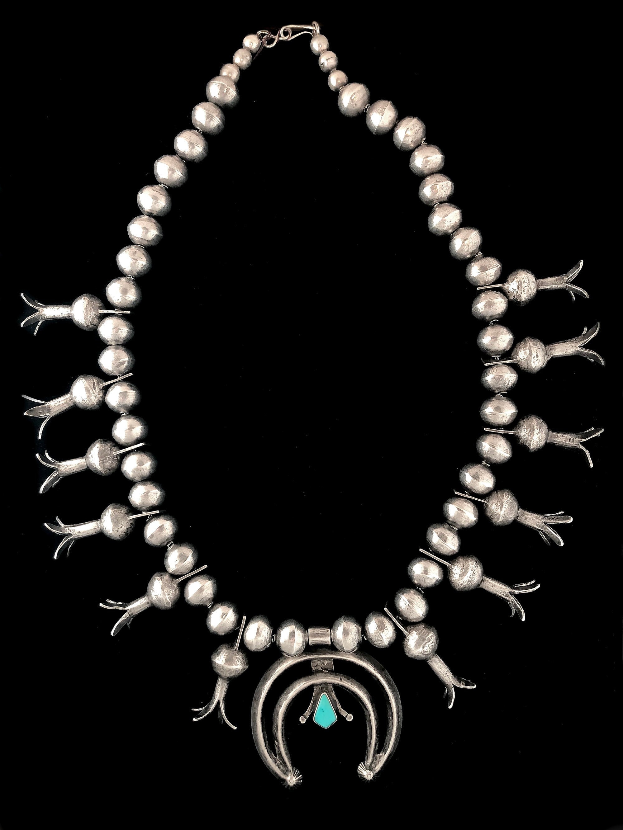 Vintage Navajo Star Blossom Necklace