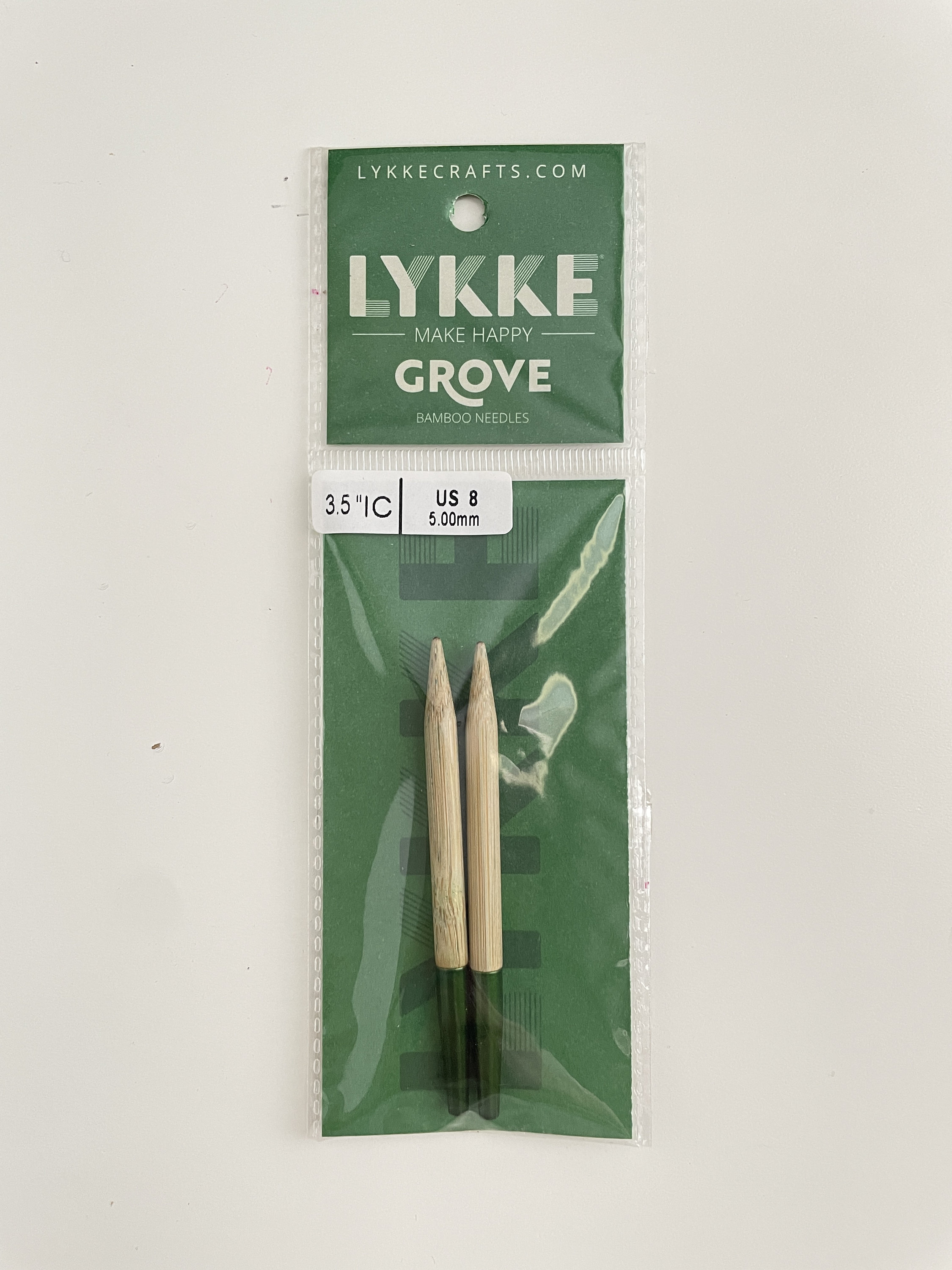 LYKKE Grove 5 13cm IC Bamboo Needle Set Interchangeable Circular