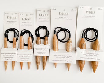 LYKKE - Big  36"/91 cm Circular Knitting Needles