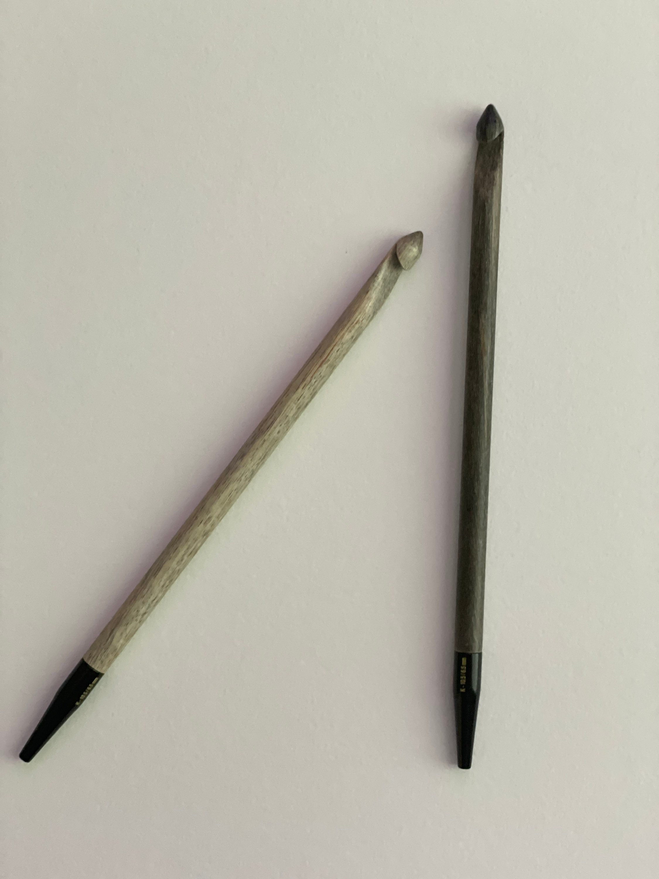 Wooden Interchangeable Crochet Hooks LYKKE Driftwood Etsy