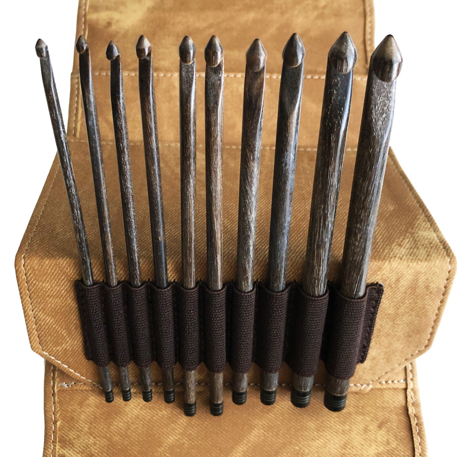 LYKKE Umber Crochet Hook Set Wooden Crochet Hooks Etsy