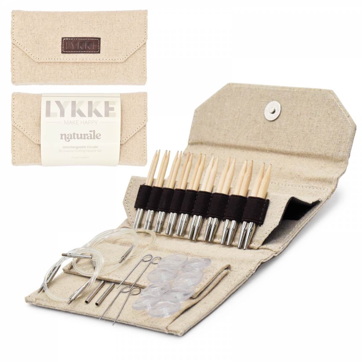 LYKKE Driftwood Double Pointed Knitting Needles 8/ 20cm 