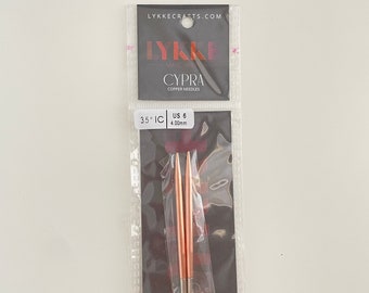 LYKKE - Cypra - 3.5" Interchangeable Circular Knitting Needles