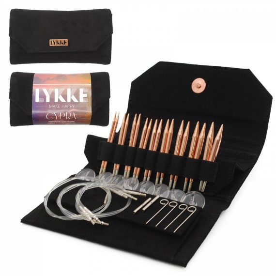 LYKKE CYPRA Interchangeable Circular Knitting Needles Set 3.5 