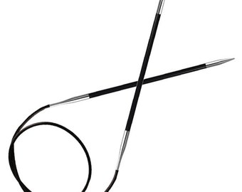Karbonz - 40" (100 cm) Fixed Circular Needles - Knitter's Pride