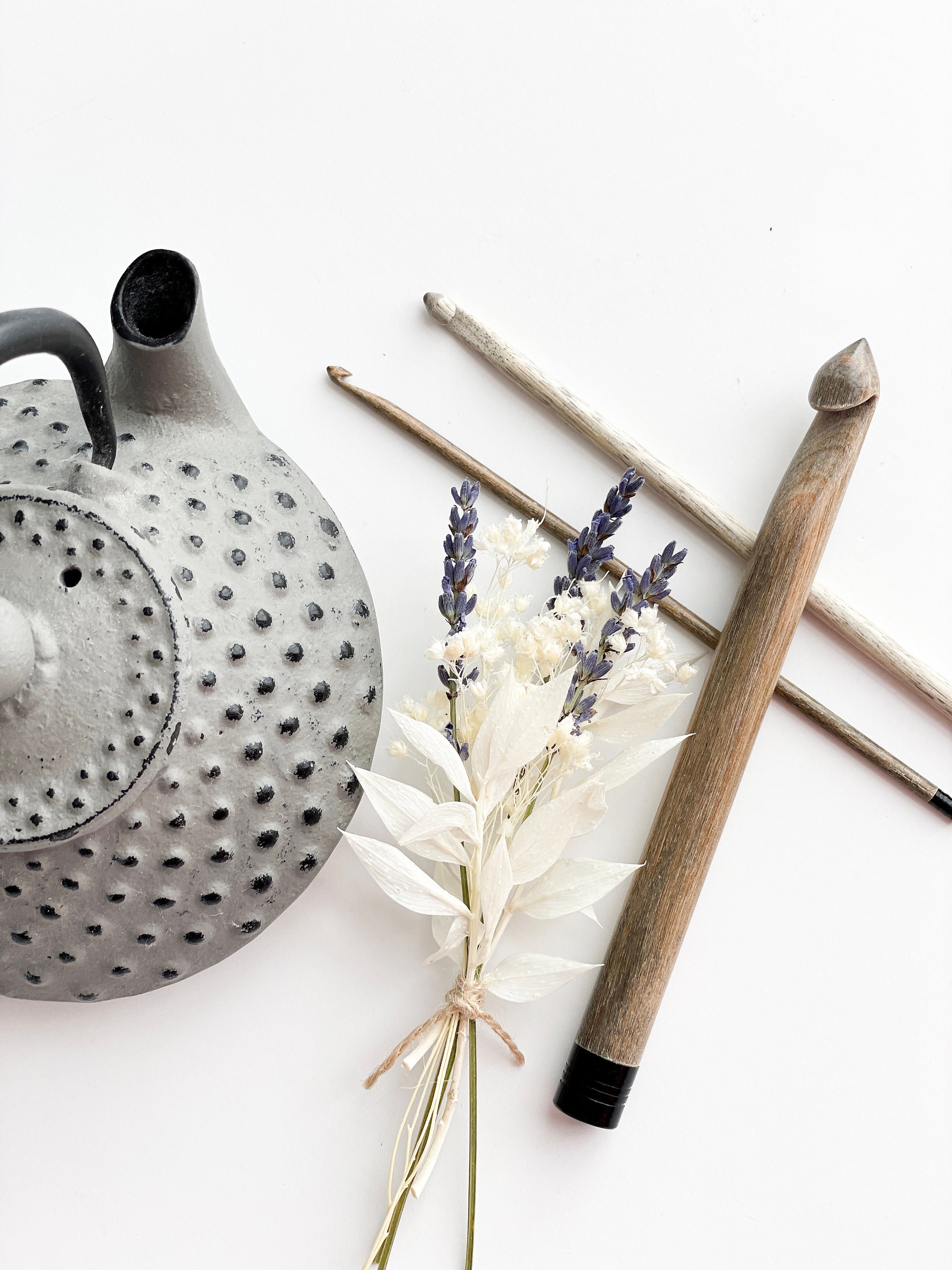 LYKKE - Driftwood - Wooden Crochet Hooks