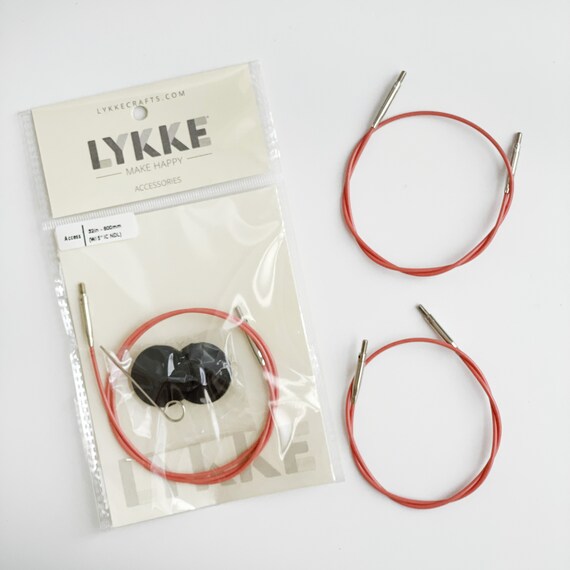 LYKKE Pink Swivel Cords to Connect Interchangeable Knitting Needles -   Australia