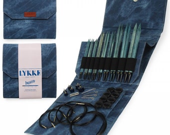 LYKKE Indigo - Long Interchangeable Circular Knitting Needles Set