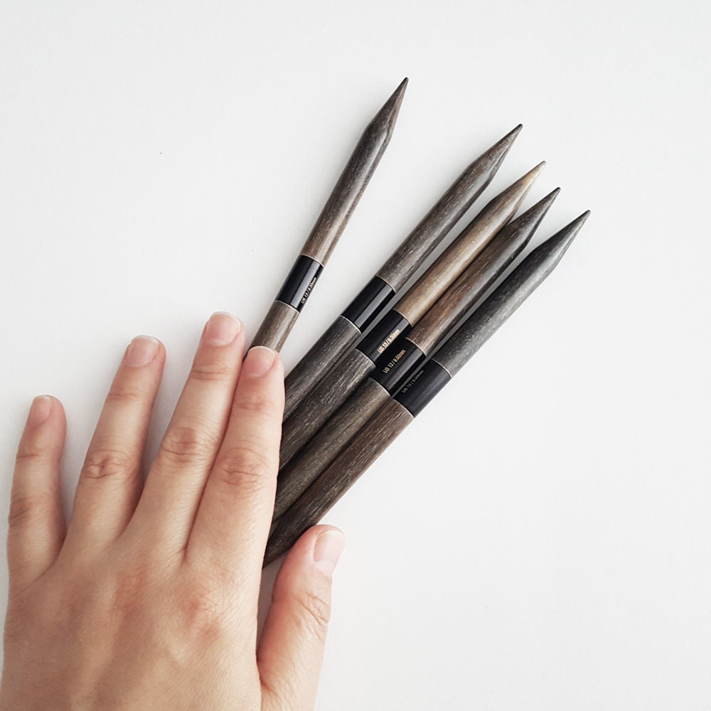 LYKKE Driftwood Double Pointed Knitting Needles 6"/ 15cm | Drift…