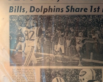 Joe Namath, Jets de Nueva York, 1974, NY Daily News