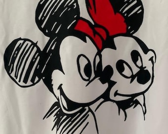 Disney Mickey Mouse  Minnie Mouse T-Shirt