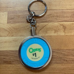 Las Vegas Vintage Osheas Casino chip KEYCHAIN