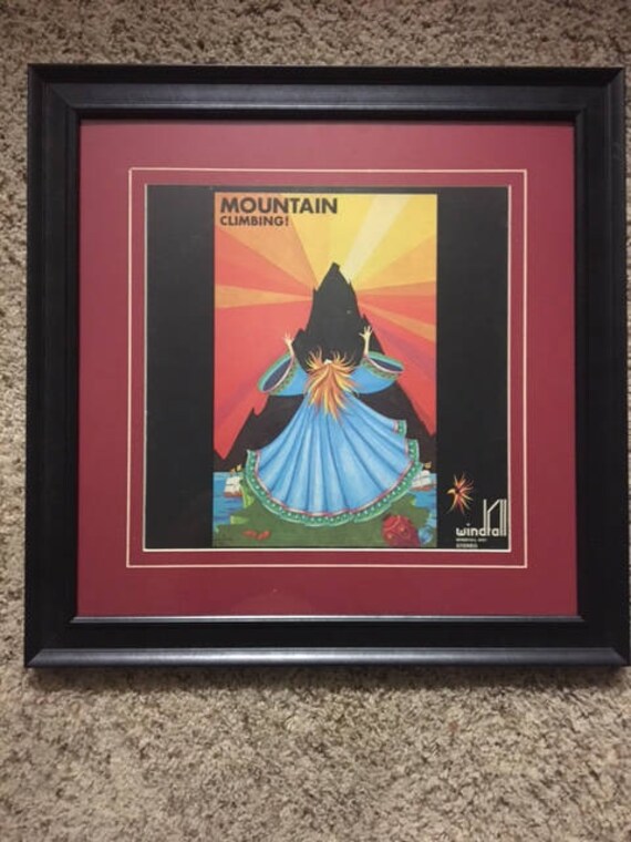 MOUNTAIN Climbing Vinyl Record and Album Cover Rock and Roll Etsy