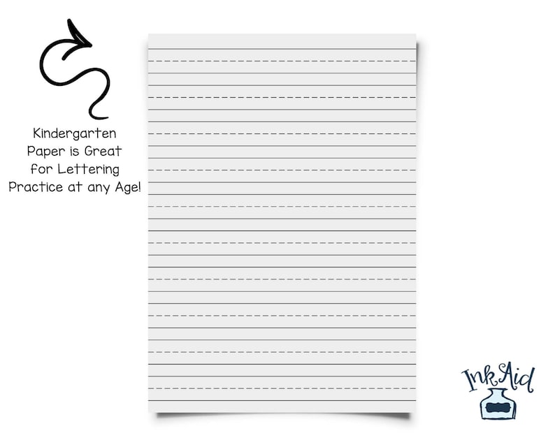 Graph Paper Printable PDF Format \u2022 Turn Any 8.5 x 11 Printer Paper into Note book Paper Digital Print Your Own Notebook /& School Paper