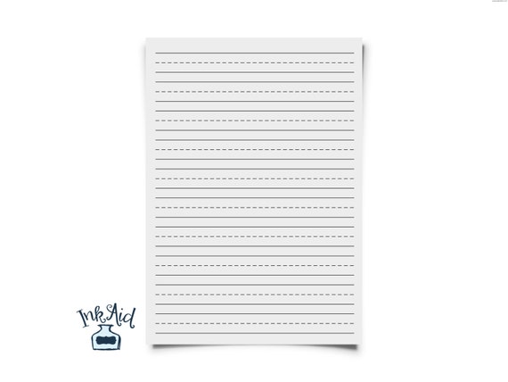 Print Your Own KINDERGARTEN Writing Paper Full Page and Half Page  Draw-and-write Options Included PDF and JPG Formats 