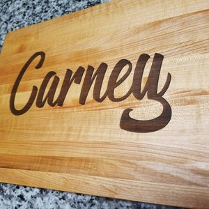 Personalized Cutting Board, Engraved Cutting Board, Wedding Gift, Anniversary Gift, Housewarming Gift, Closing gift