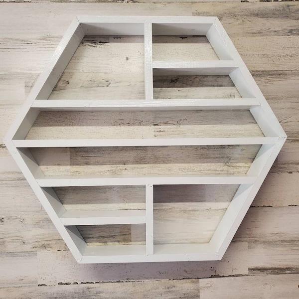 Hexagon Shelf Etsy