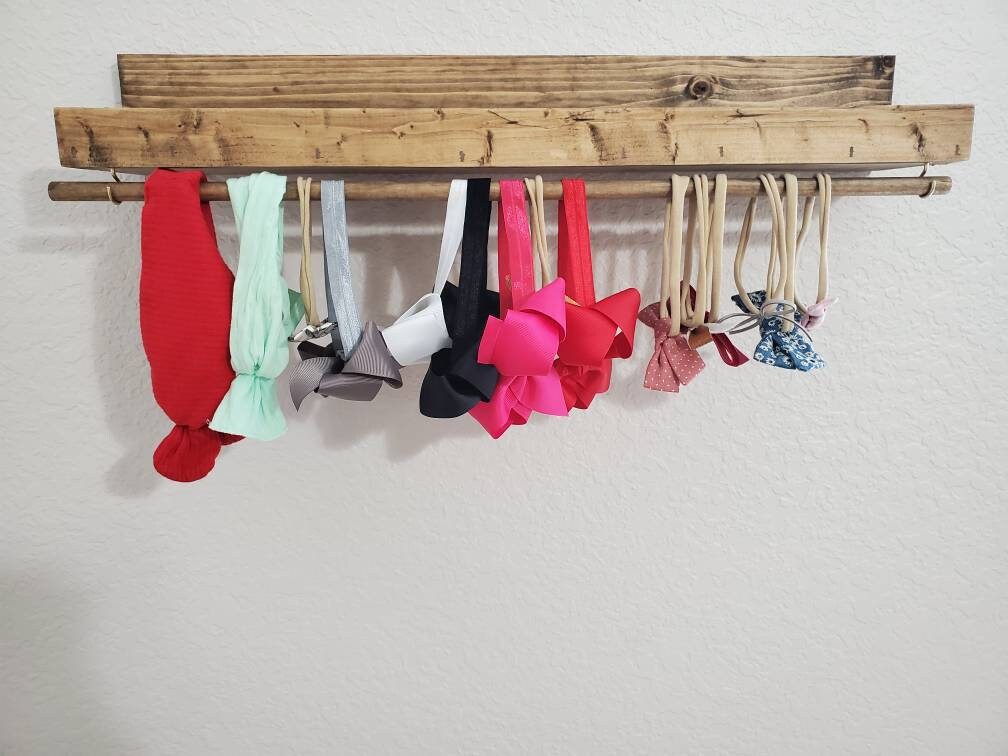 Bow Holder Bow Holder Shelf Jewelry Shelf Nursery Shelf Etsy