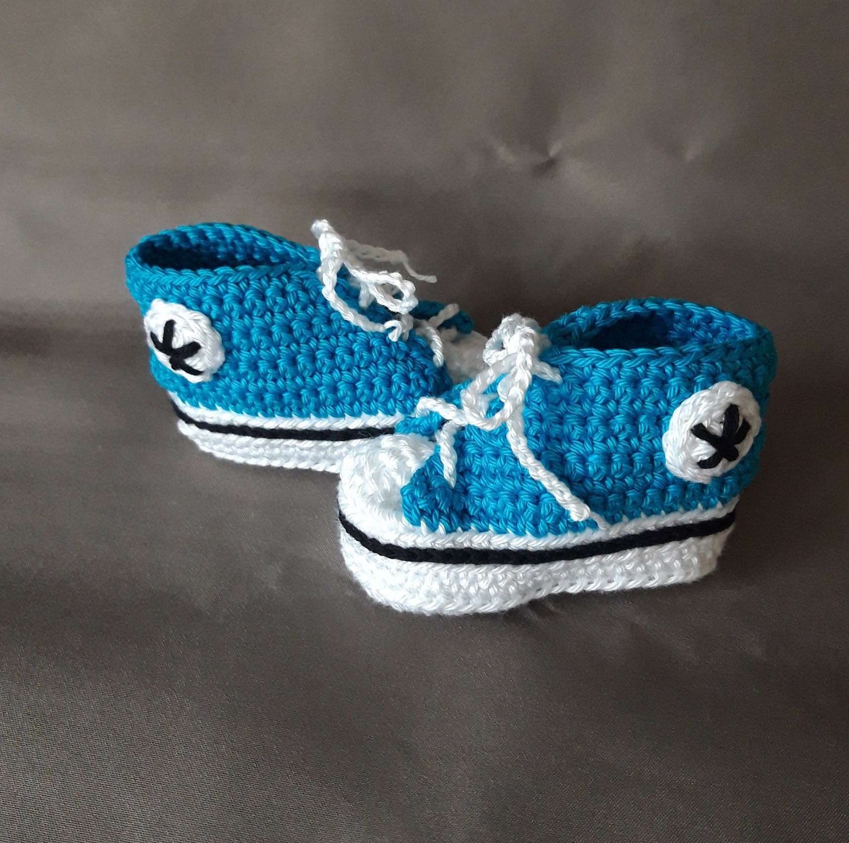 Allergisch hoek Begin Converse All Star baby slofjes gehaakte schoentjes allstar - Etsy Nederland