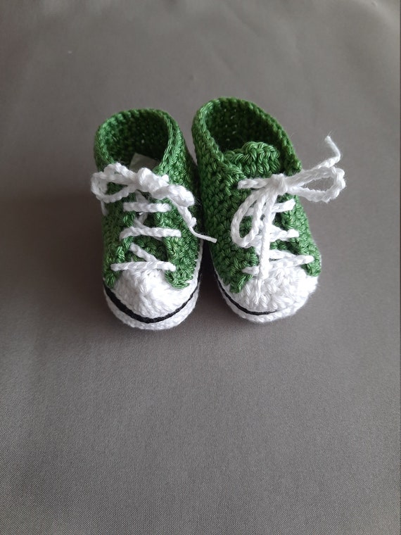 Converse All Star baby slofjes gehaakte schoentjes allstar | Etsy Nederland