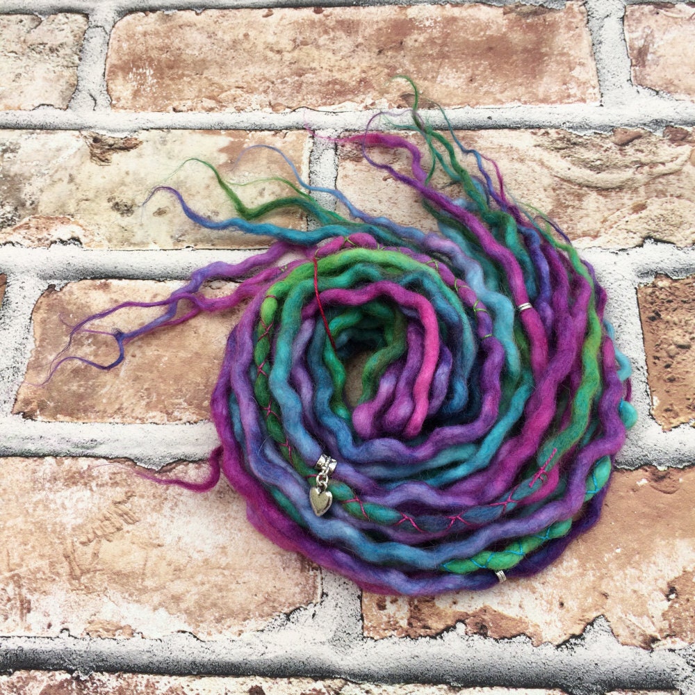 Custom double Ended Fairy Magic Wool Dreadlocks - Etsy