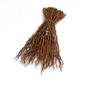 SE Natural Wool Dreadlocks Wild Mushroom Hair accessories - custom lengths and quantity
