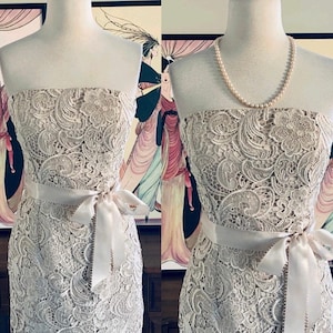 1920s Dress Flapper Gatsby Wedding Dress 1930s Formal Cocktail Evening Gown