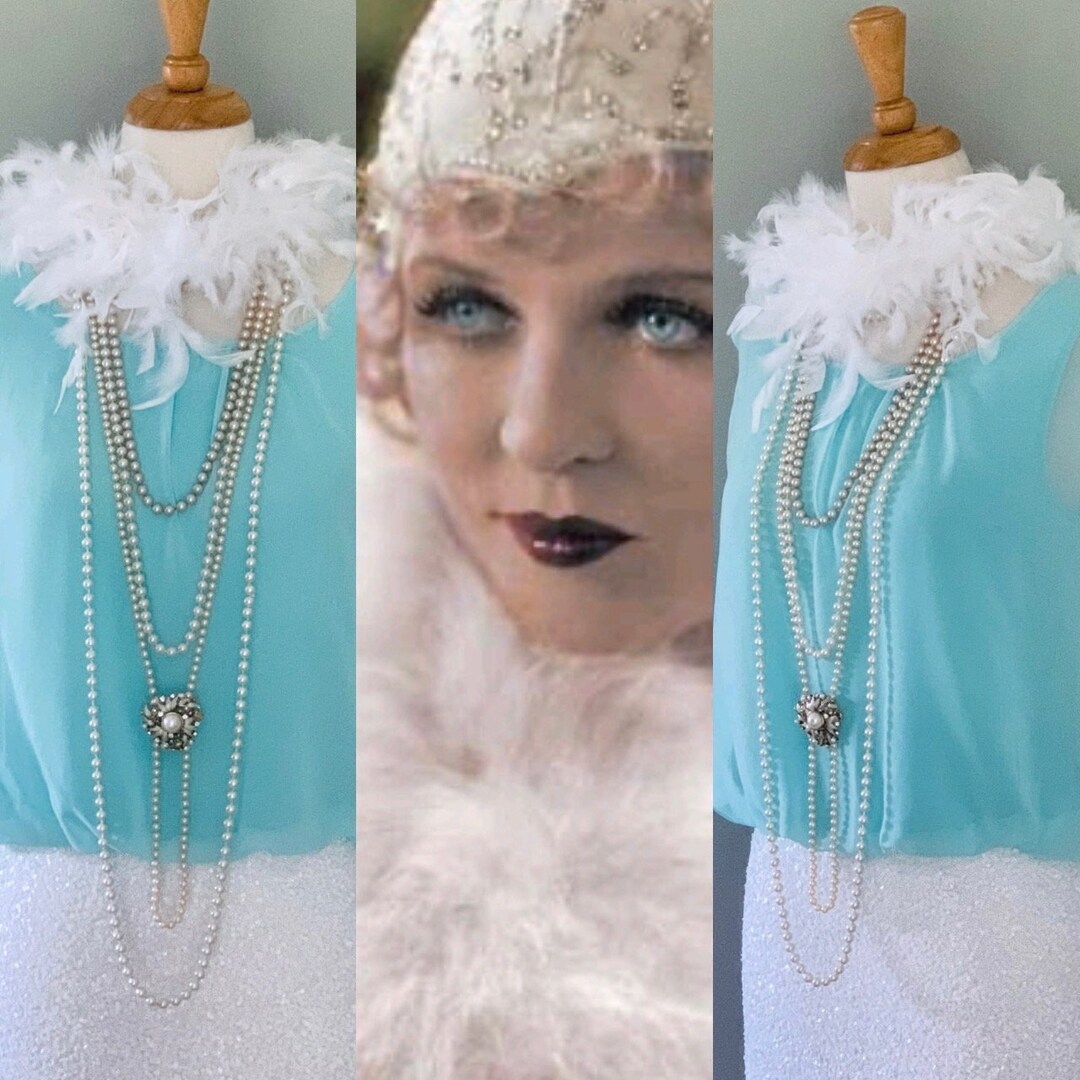 Flapper Dress 1920s Dress Great Gatsby Dress Vintage Evening Gown