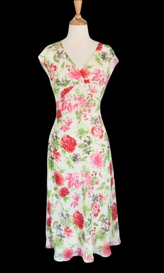Vintage 1920s Dress Style Garden Tea Party Dress … - image 10