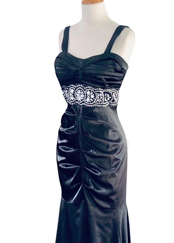 Vintage Evening Gown Old Hollywood Dress Prom Dre… - image 5