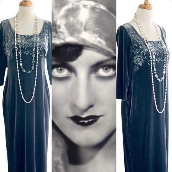 Light Gold Beaded Prom Dresses Vintage 1920s Evening Dress FD2483
