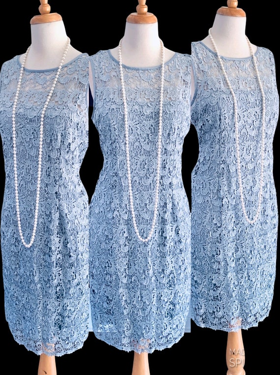 Flapper dress 1920s Dress Vintage Evening Gown Vi… - image 4