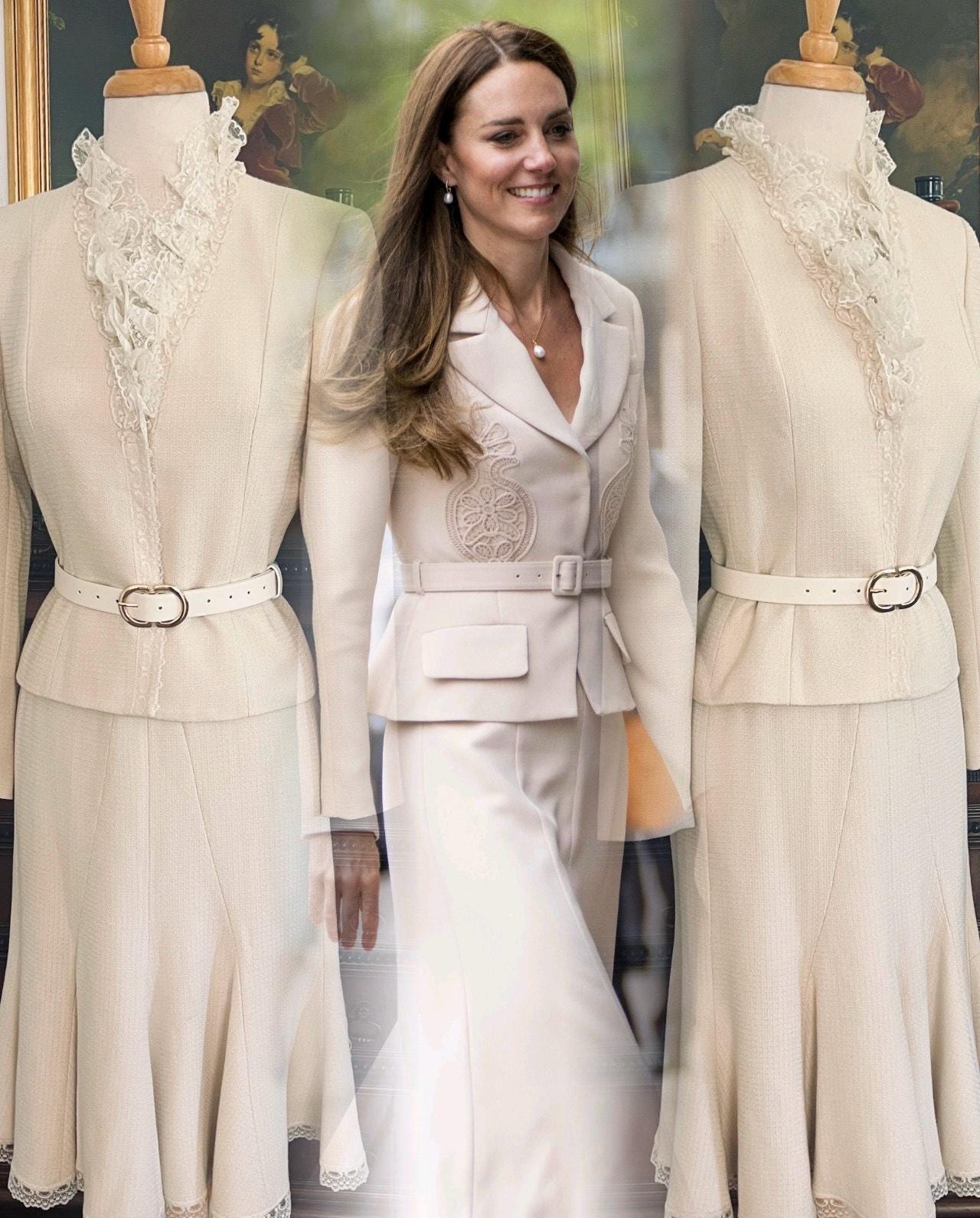 Kate Middleton White Dress - Etsy