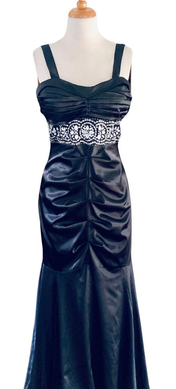 Vintage Evening Gown Old Hollywood Dress Prom Dre… - image 9