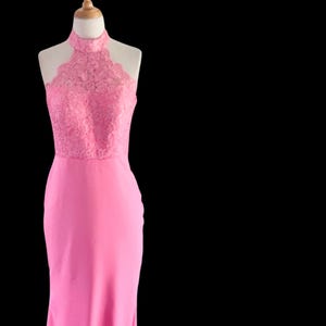 1920s Dress Pink 1930s Dress Old Hollywood Evening Gown Long Downton Abbey Gatsby Dress 1920s Wedding Dress