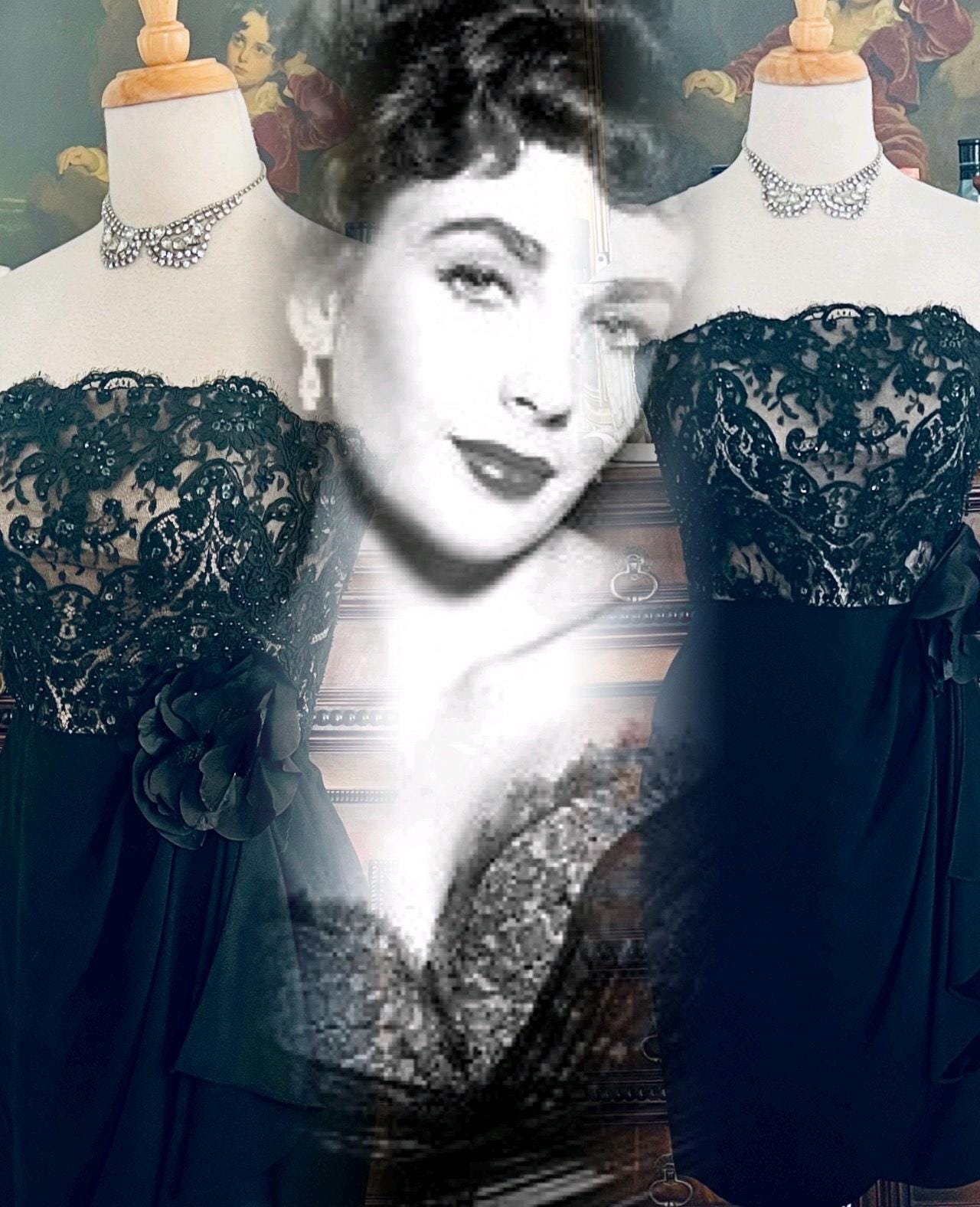 Lace Dress 90s - Etsy