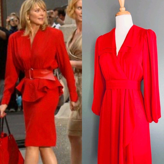 70s dress Vintage dress 70's Wrap dress 1970s dres