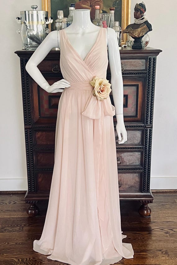 Flapper Dress 1930s Style Evening Gown 1930s Evening Gown 1920s Style Pink Wedding Dress Chi… Gem