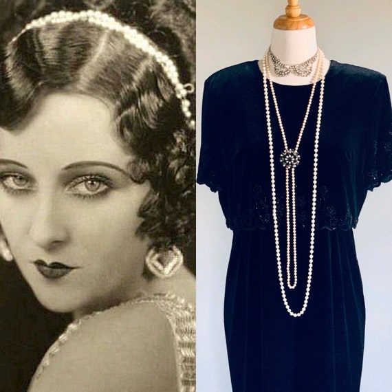 1920s Drop-Waist Dress
