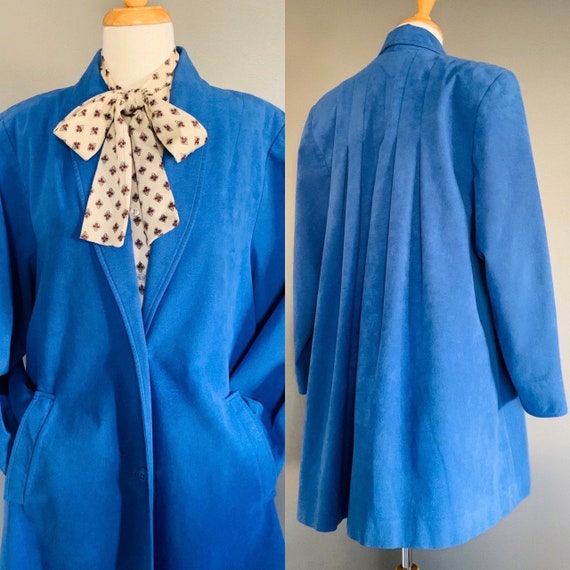 80s coat Swing coat 1980s coat Vintage swing coat