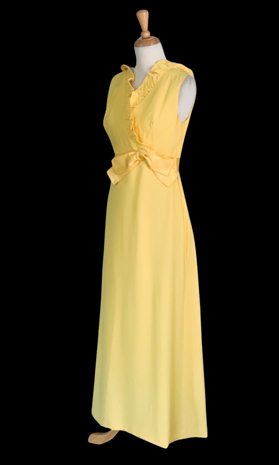 Vintage Evening Gown 1960s dress Vintage 60s Even… - image 3