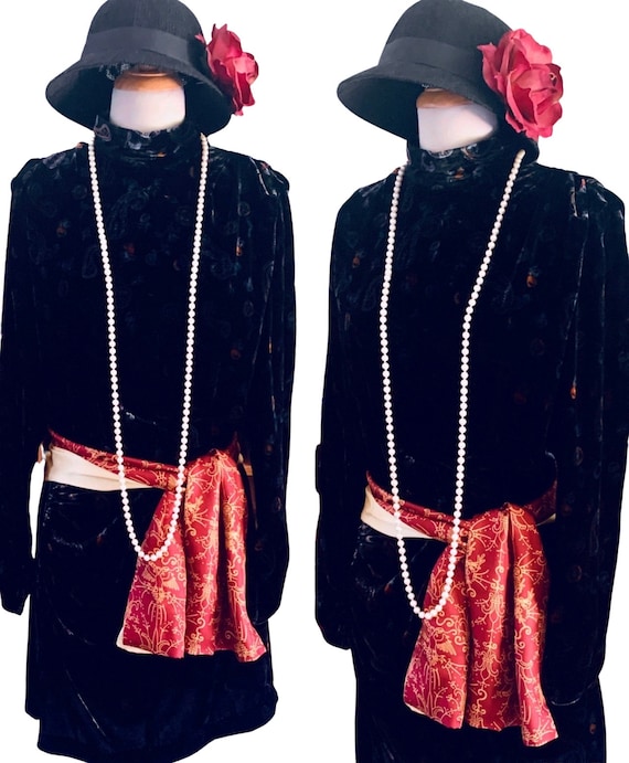 1920s Dress Flapper dress Downton Abbey Dress Vin… - image 6