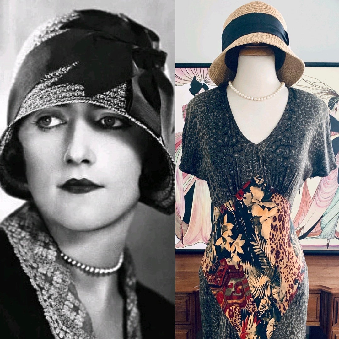 Vintage Floral Dress 1930s Dress Flapper 1920s Jazz Age Lawn - Etsy