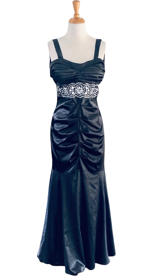 Vintage Evening Gown Old Hollywood Dress Prom Dre… - image 2