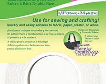 Sew Easy Quilters Wash-Away Tape Natural 0.8 Cm X 10 M