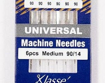 Universal Sewing Machine Needles Size 90/14  Package of 6