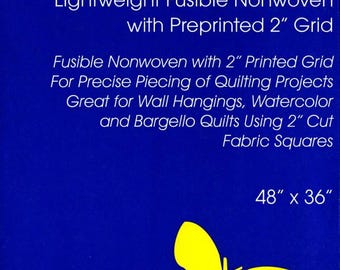 Bosal 2" Fusible Watercolor Grid